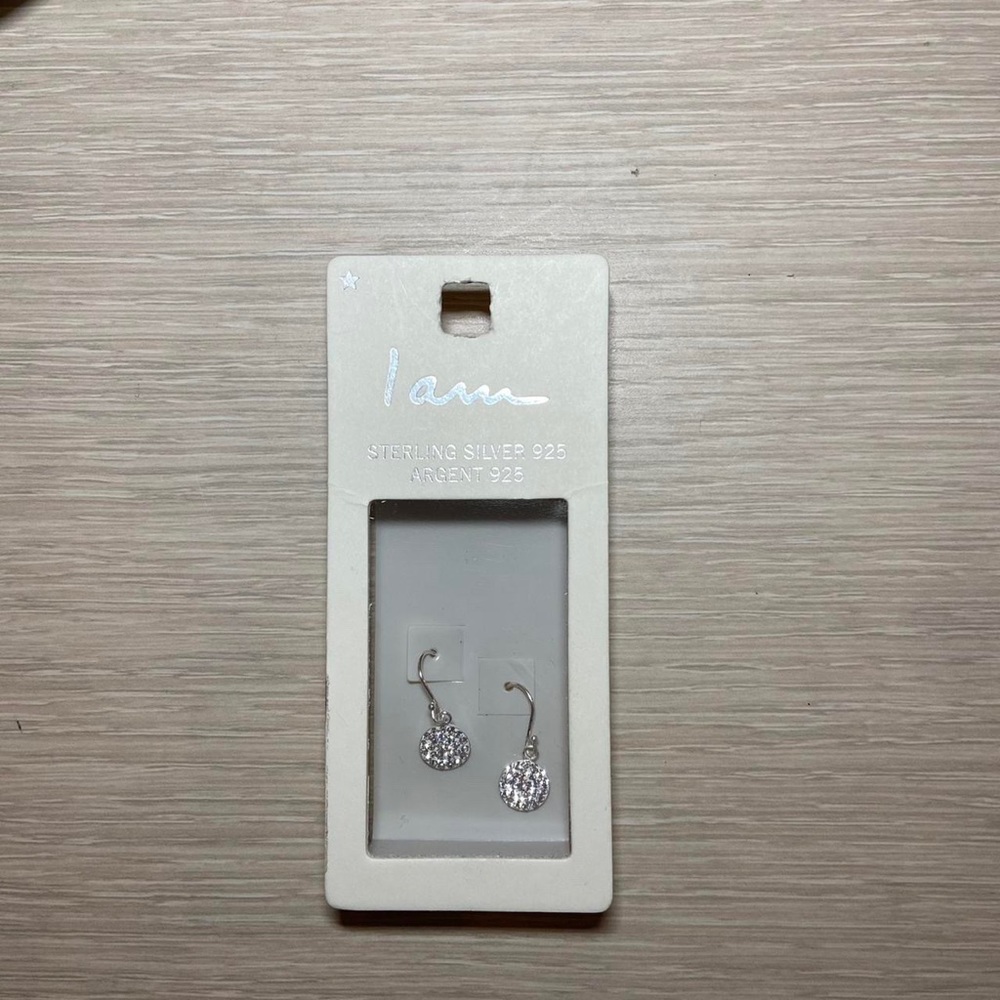 ☘️ 3 for $20!☘️ I Am Brand Sterling Silver 925 Shiny, Dangly Earrings